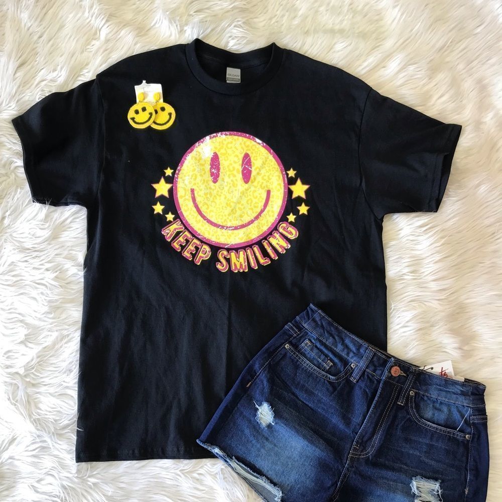 Keep Smiling Tee - image 1